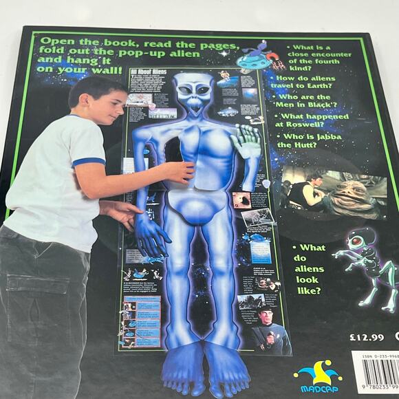 The Life-Sized Pop-Up Alien Book by David Hawcock - Picture 4 of 4